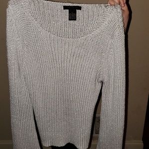 Silver sweater